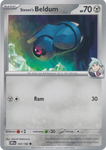 Steven’s Beldum 143/182 - Destined Rivals - Common