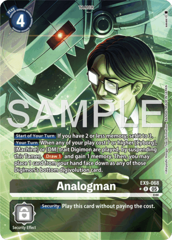 Analogman EX9-068 - Versus Monsters - Alternate Art Rare