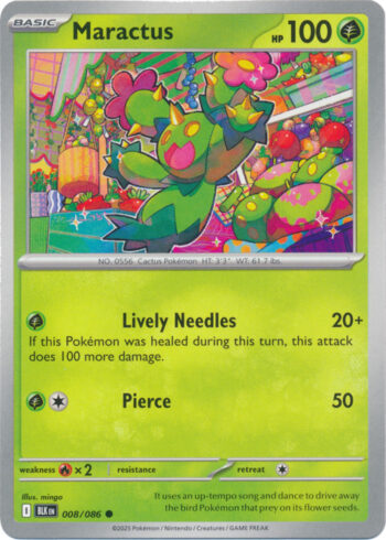 Maractus 8/86 - Black Bolt - Common