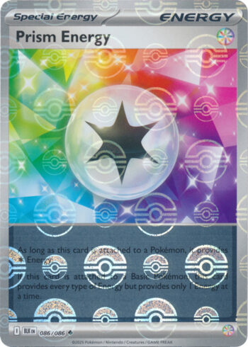 Prism Energy 86/86 - Black Bolt - (Poke Ball Pattern) Uncommon