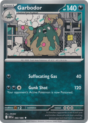 Garbodor 60/86 - White Flare - Uncommon