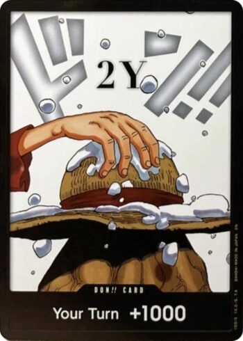 DON!! Card (2Y)(Double Pack Set Vol. 8) - DON!! - Alternate Art (DP08)