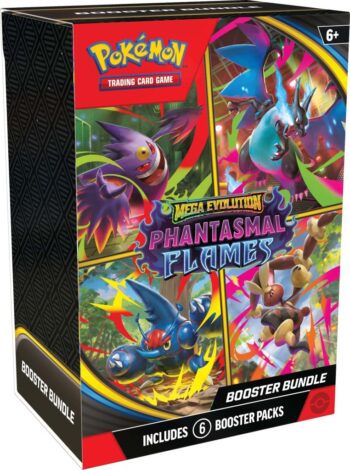 Pokémon TCG Mega Evolution- Phantasmal Flames Booster Bundle