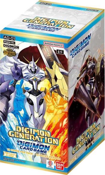 Digimon Card Game Advanced Booster Digimon Generation AD01 Booster Box