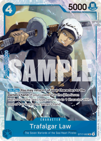 Trafalgar Law ST17-002 - One Piece Card The Best Vol.2 - Super Rare