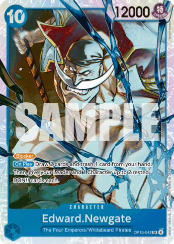 Edward.Newgate OP13-042 - Carrying On His Will - Super Rare