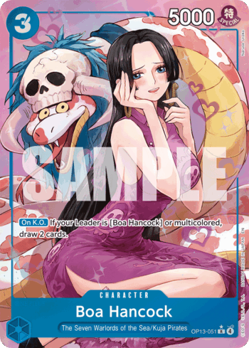 Boa Hancock OP13-051 - Carrying On His Will - Alternate Art Rare