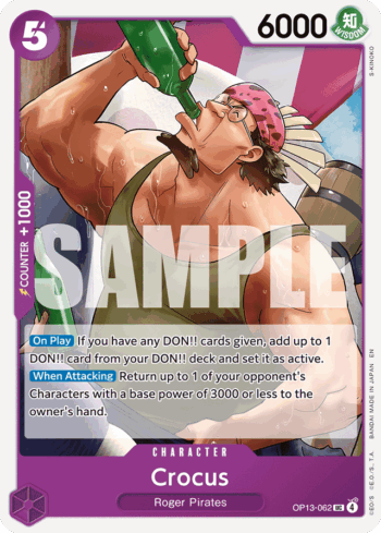 Crocus OP13-062 - Carrying On His Will - Uncommon