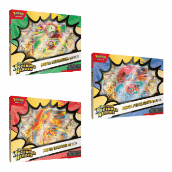 POKÉMON TCG Mega Evolution- Ascended Heroes Mega Meganium ex Box, Mega Emboar ex Box, or Mega Feraligatr ex Box