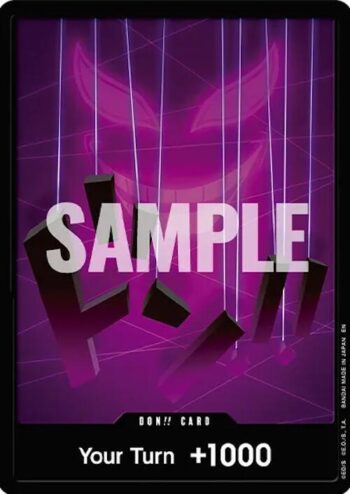 DON!! Card (Donquixote Doflamingo)(Double Pack Set Vol. 9) - DON!! - Alternate Art (DP09)