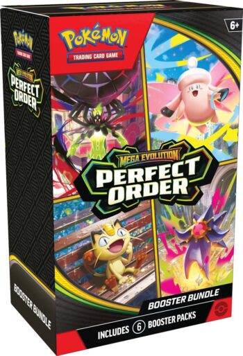 Pokémon TCG Mega Evolution- Perfect Order Booster Bundle