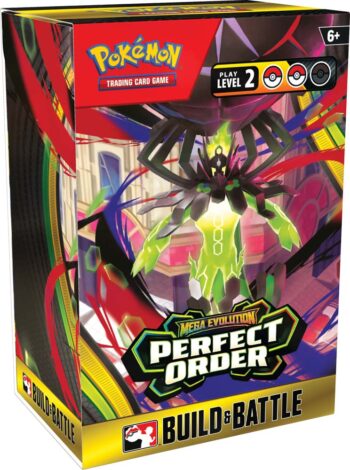 Pokémon TCG Mega Evolution- Perfect Order Build & Battle Box