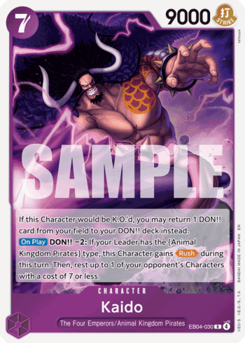 Kaido EB04-030 - The Azure Sea's Seven - Rare