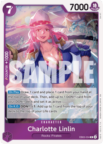 Charlotte Linlin EB03-034 - One Piece Heroines Edition - Rare