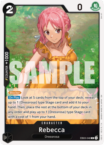 Rebecca EB03-048 - One Piece Heroines Edition - Rare