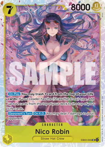 Nico Robin EB03-055 - One Piece Heroines Edition - Super Rare