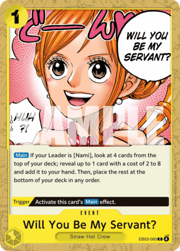 Will You Be My Servant? EB03-060 - One Piece Heroines Edition - Common