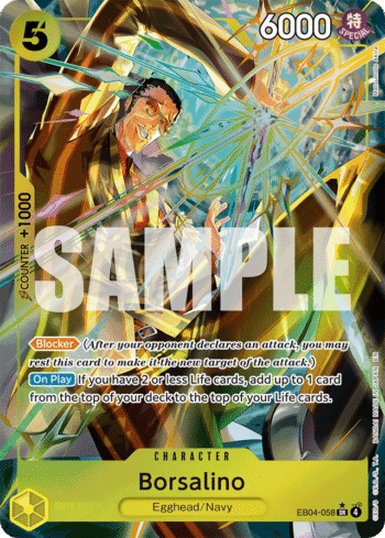 Borsalino EB04-058 - Adventure on Kami's Island - Alternate Art Super Rare