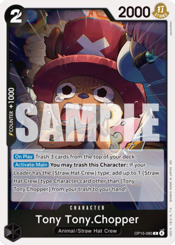 Tony Tony.Chopper OP15-085 - Adventure on Kami's Island - Rare