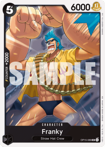Franky OP15-089 - Adventure on Kami's Island - Uncommon