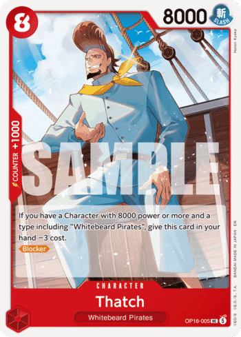 Thatch OP16-005 - The Time of Battle - Uncommon