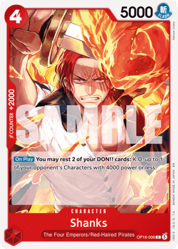 Shanks OP16-006 - The Time of Battle - Common