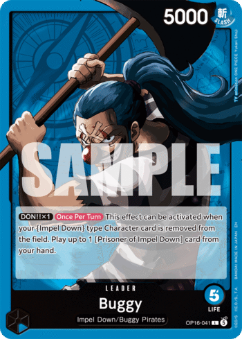 Buggy OP16-041 - The Time of Battle - Leader