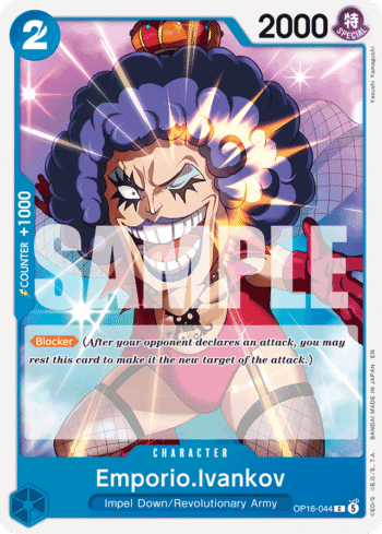 Emporio.Ivankov OP16-044 - The Time of Battle - Common