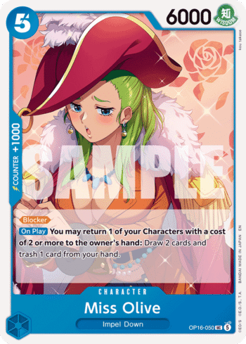 Miss Olive OP16-050 - The Time of Battle - Uncommon