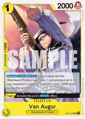 Van Augur OP16-103 - The Time of Battle - Uncommon