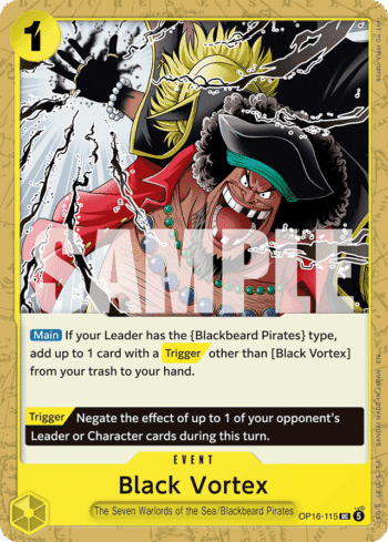 Black Vortex OP16-115 - The Time of Battle - Uncommon