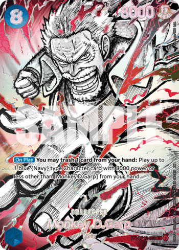Monkey.D.Garp OP12-056 - The World's Strongest Warriors - SP Alternate Art Super Rare