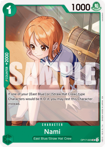 Nami OP17-023 - The World's Strongest Warriors - Uncommon