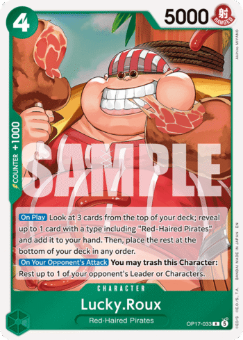 Lucky.Roux OP17-033 - The World's Strongest Warriors - Rare