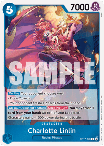 Charlotte Linlin OP17-049 - The World's Strongest Warriors - Rare