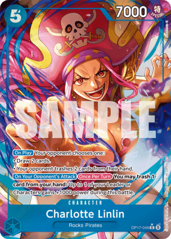 Charlotte Linlin OP17-049 - The World's Strongest Warriors - Alternate Art Rare