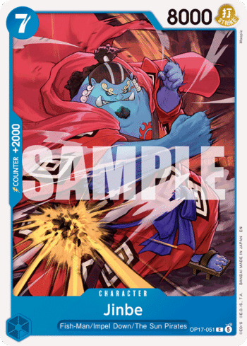 Jinbe OP17-051 - The World's Strongest Warriors - Common