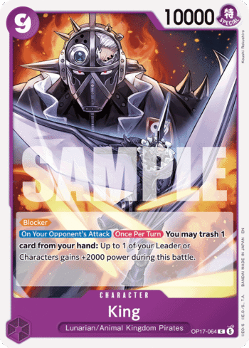 King OP17-064 - The World's Strongest Warriors - Common