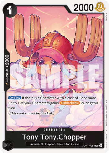Tony Tony.Chopper OP17-084 - The World's Strongest Warriors - Uncommon
