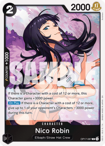Nico Robin OP17-087 - The World's Strongest Warriors - Rare