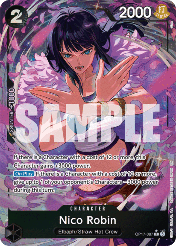Nico Robin OP17-087 - The World's Strongest Warriors - Alternate Art Rare
