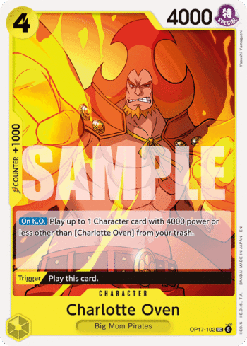 Charlotte Oven OP17-102 - The World's Strongest Warriors - Uncommon