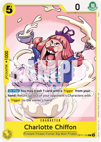 Charlotte Chiffon OP17-105 - The World's Strongest Warriors - Common