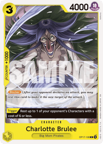 Charlotte Brulee OP17-108 - The World's Strongest Warriors - Common