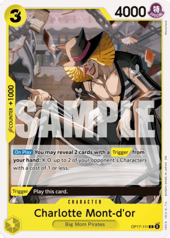 Charlotte Mont-d'or OP17-111 - The World's Strongest Warriors - Common