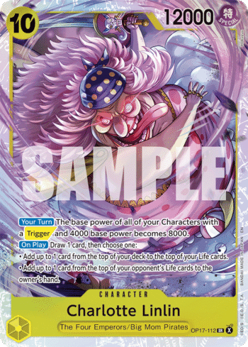 Charlotte Linlin OP17-112 - The World's Strongest Warriors - Super Rare